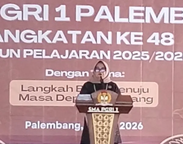Sambutan Kepala SMA PGRI 1 Palembang